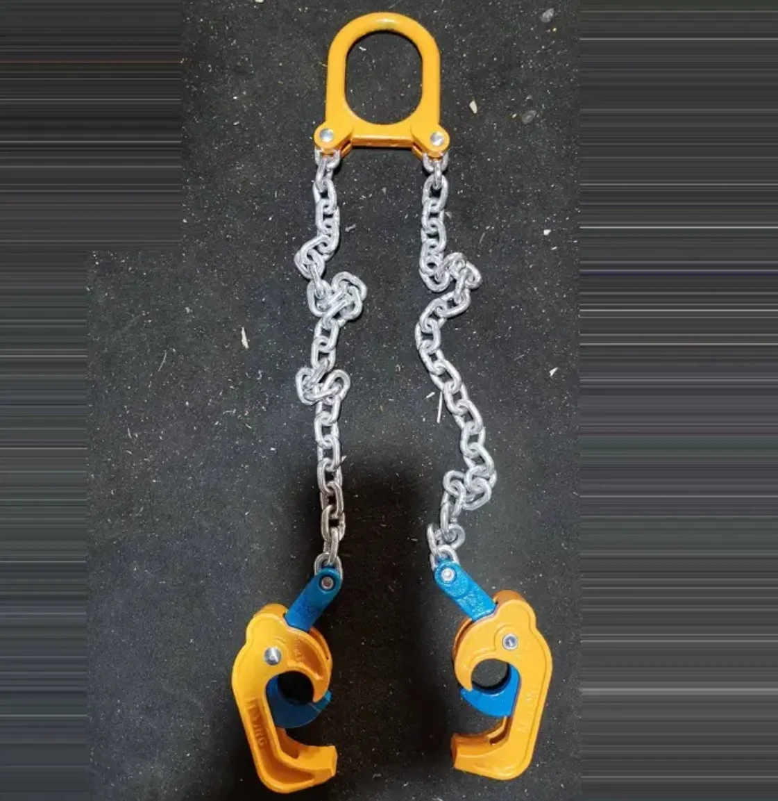 vertical drum clamp barrel lift drum lifter universal oil grab oil drum lifter clamp with chain