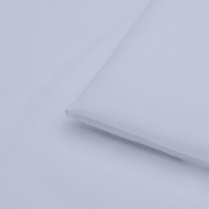 100D 4-Way Stretch Elastic Fabric Plain Dyed Woven Technique Anti-Wrinkle Polyester Pleated Spandex Knit Interlock