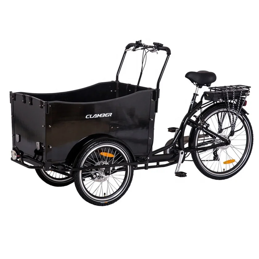 Электрический Грузовой Велосипед nanyang clamber OEM 9019E, 3 колеса