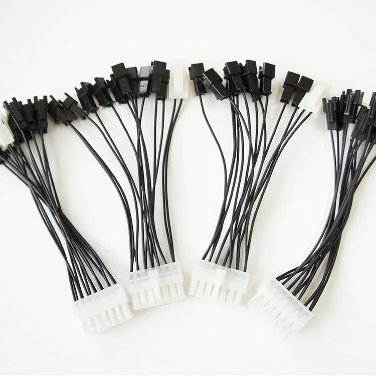 Customized Jst 14 Pin Connector to Molex Connector 24AWG Cable Harness Wire