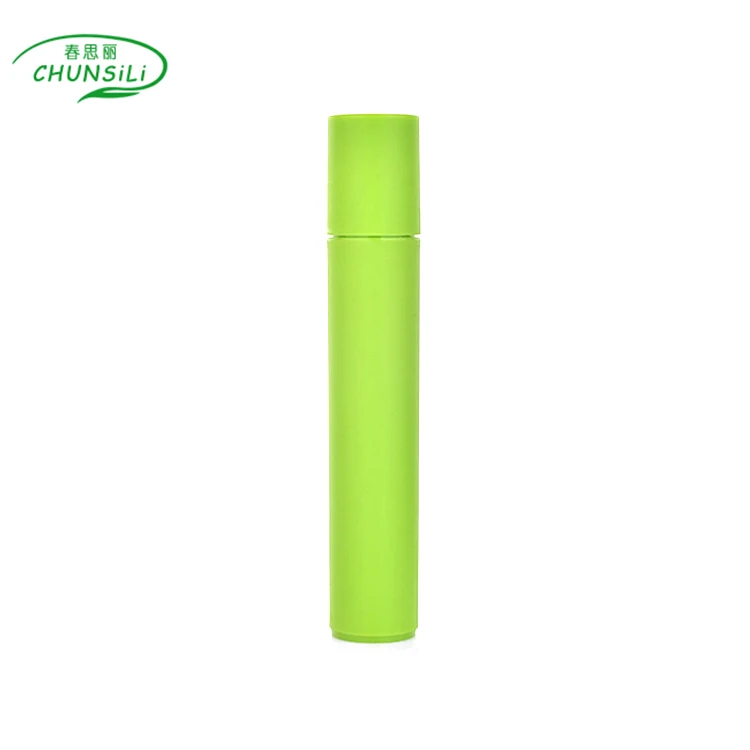 5ml 10m l20ml 30mlmatt white roller ball deodorant perfume plastic bottle essential oil sponge roll on applicator bottle
