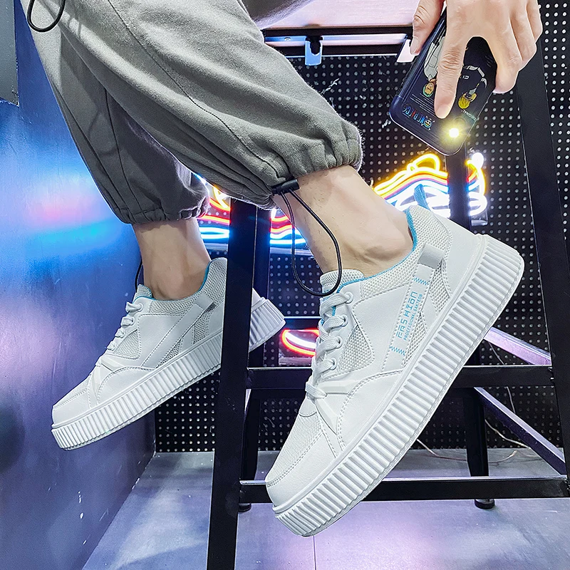 Custom With Logo High Top Shoes For Brand Fashion Air Sport Shoes Men Sneakers Custom Sneaker Manufacturer Small Orders