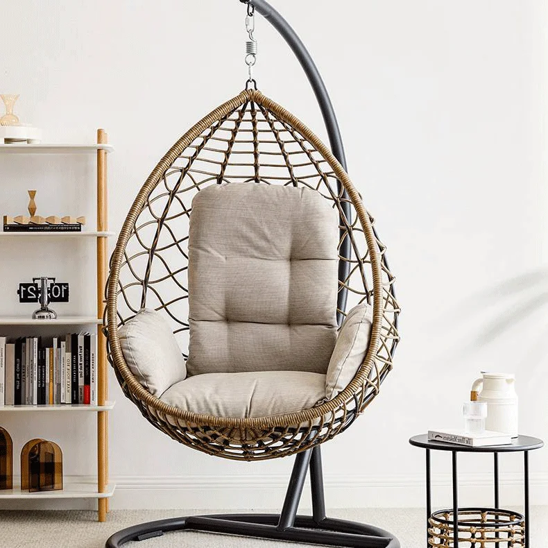 Новый дизайн сад патио балкон подвесной стул патио яйцо ротанга открытый качели стул