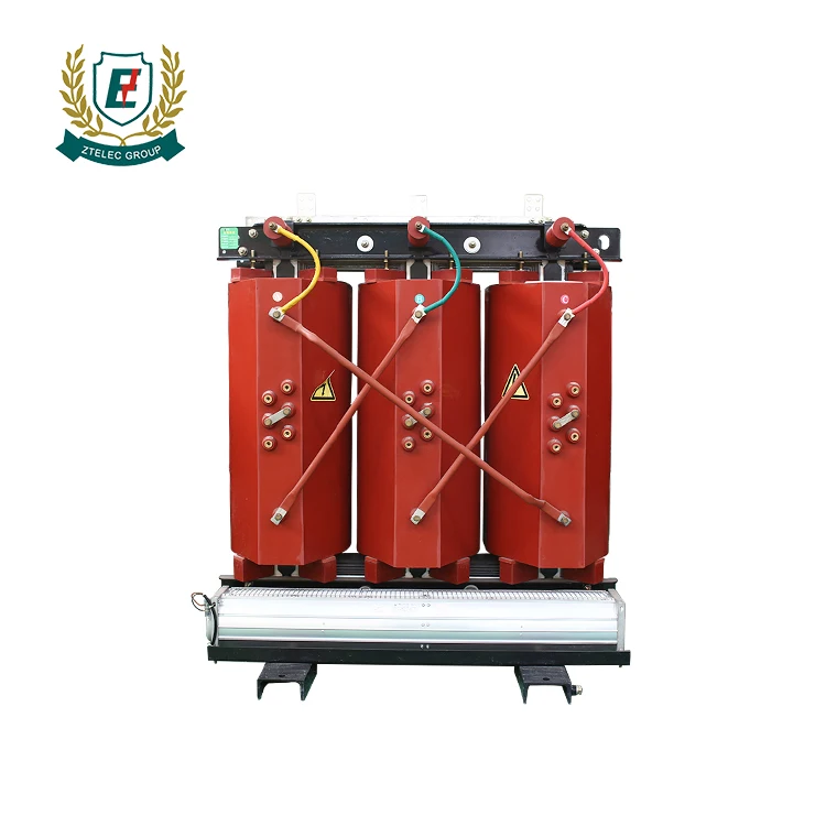 Низкая потеря ZTELEC 10КВ 500КВа сухой трансформатор ТСЛ