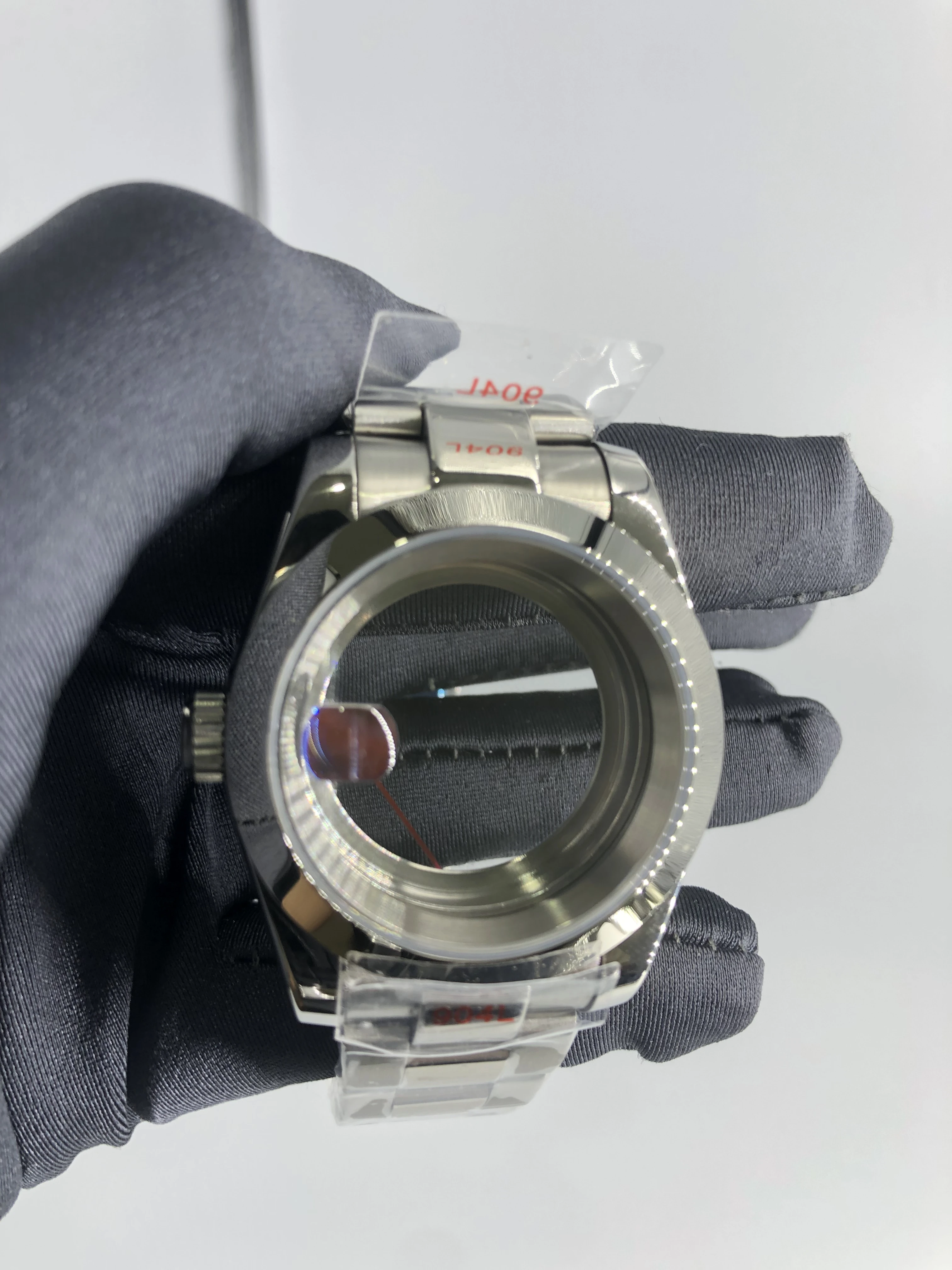 36mm 39mm 316l Stainless Steel Case + Sapphire  Glass for NH35/36 Movement Watch Parts