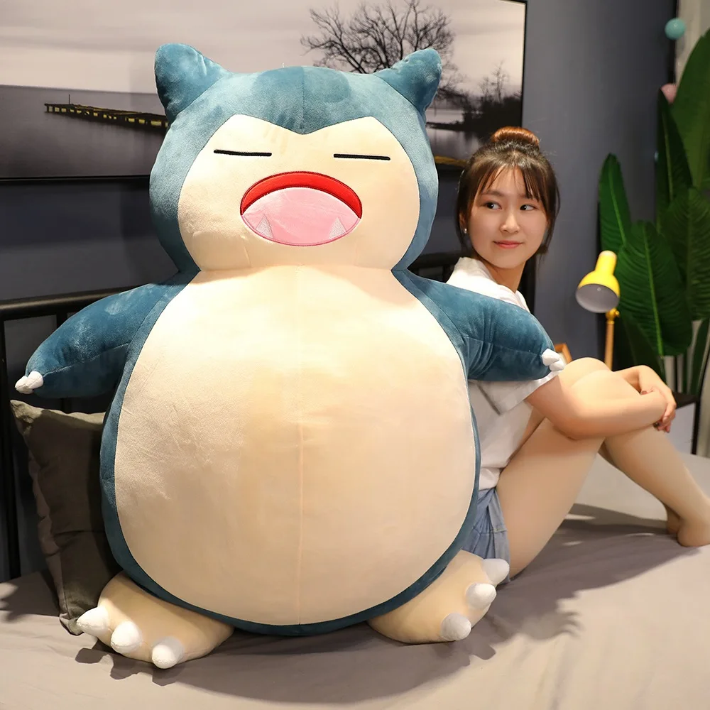 Gengar Pokemen Plush Toy Pikachu Charmander Rowlet Charizard Larvitar Squirtle Slowpoke Dratini Spinda Stuffed Doll Kids Gift