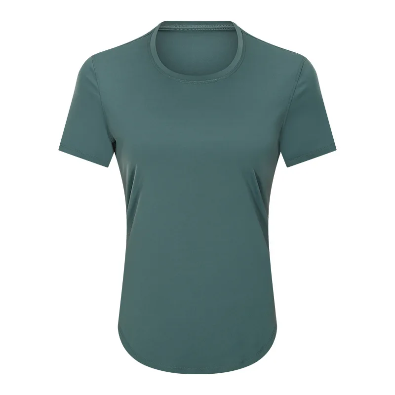 Dropshipping Plus Size Workout Clothing Women Fitness Gym Clothes Sport T Shirt