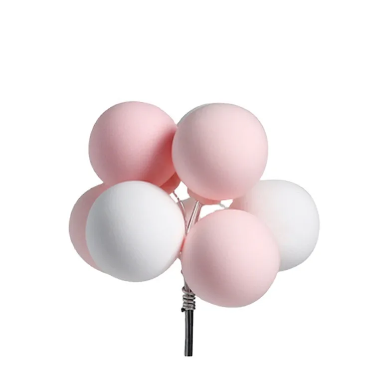 Wedding Cake Accessory Birthday Clay Advertising Balloons Cake Topper Decoration Tools Cake Stand Supplies