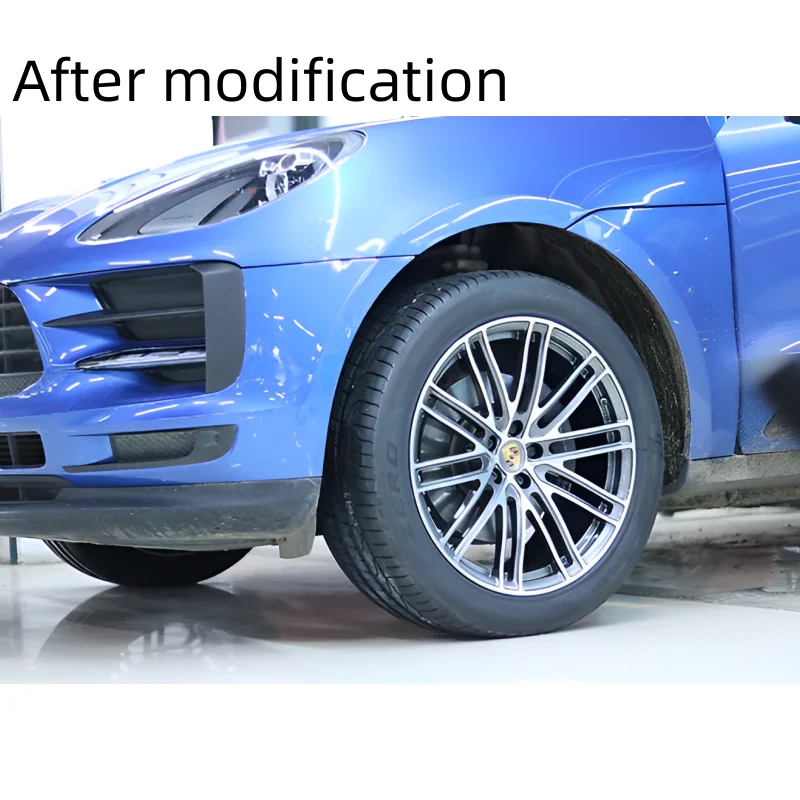 Modified front bumper kit to fit for Porsche macan