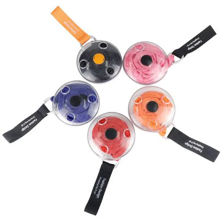 
Eco Friendly Portable Small Rotating Disc Recyclable Plastic Polyester Printed Roll up Tote Custom Logo Shopping Bag 