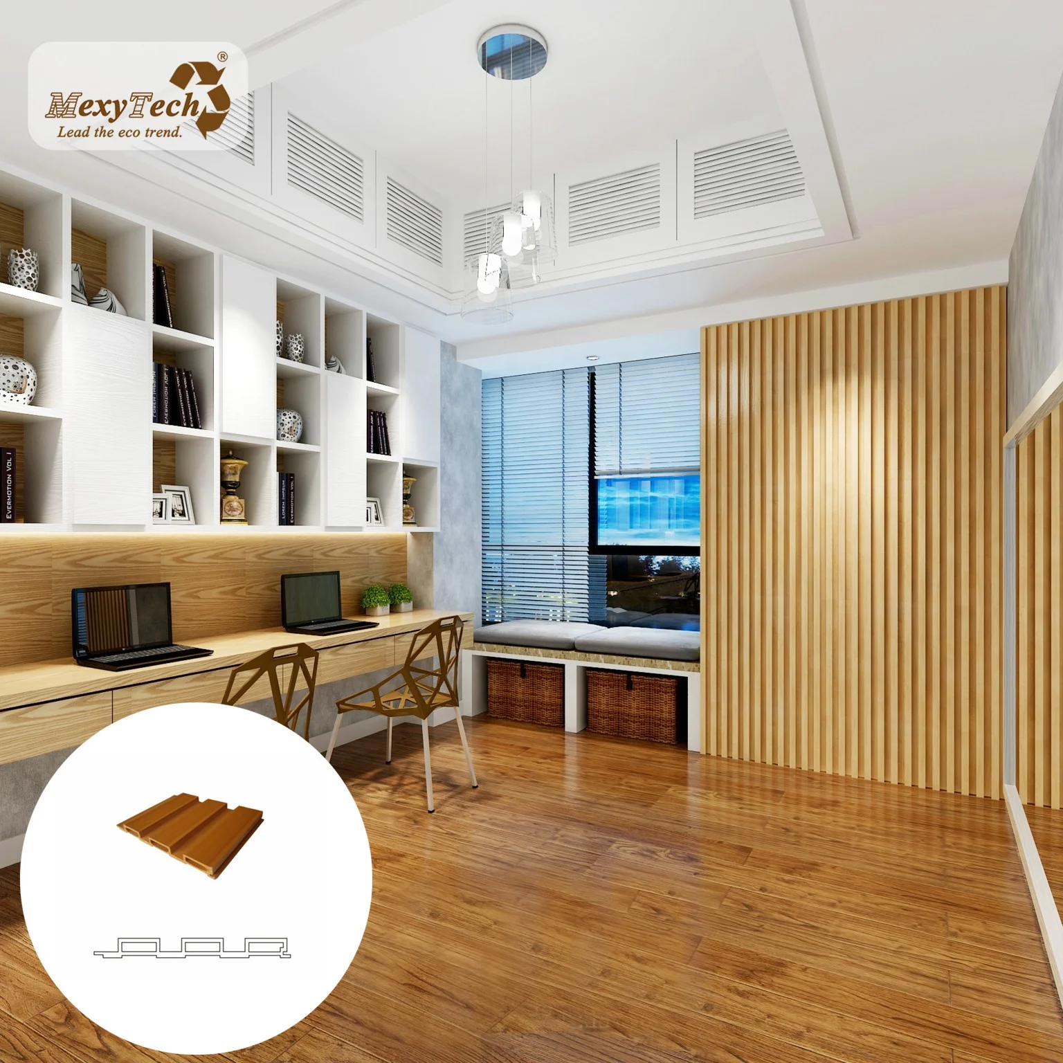 2017 New Cladding Engineered Flooring Decking Online Technical Support Environmental Friendly, 100% Recyclable 2 Years 100x25mm