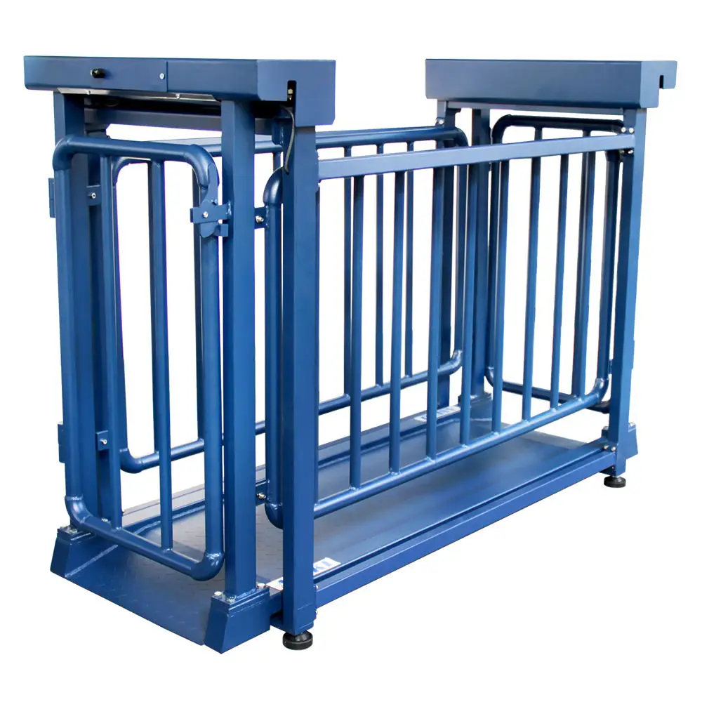 1.5t heavy duty stainless steel cow pig sheep animal weigh scale electronic cattle livestock weighing scale for farm