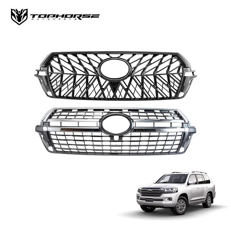 high-quality front grille for land cruiser lc200 bumper accessory