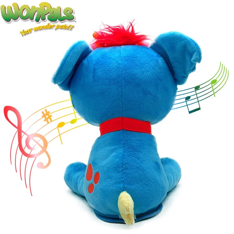 Wonpals- Blue Electric Plush Toy Singing Dancing Customization Stuffed Animals Anime Plush Dog Toy