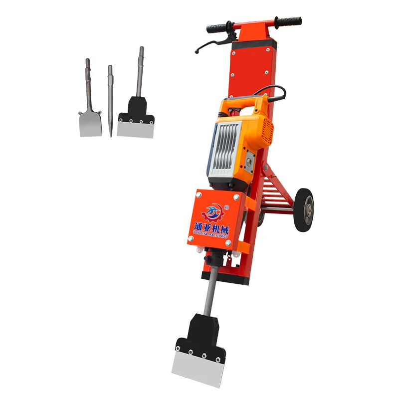 New design specialized in  removal  of concrete floors and tile machines