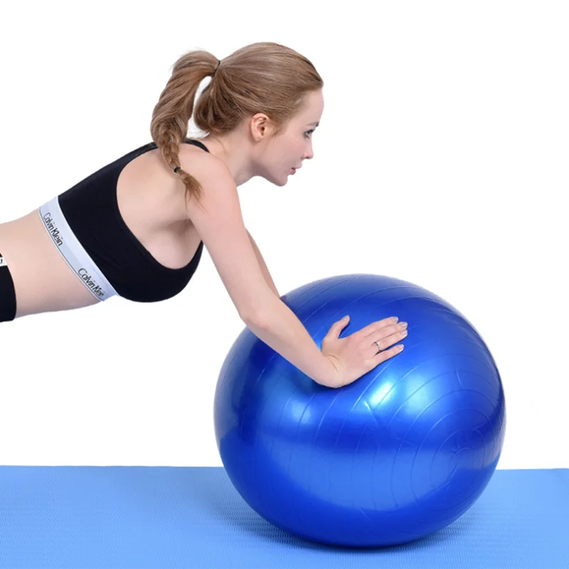 wholesale Custom logo fitness PVC yoga ball 45cm 55cm 65cm 75cm