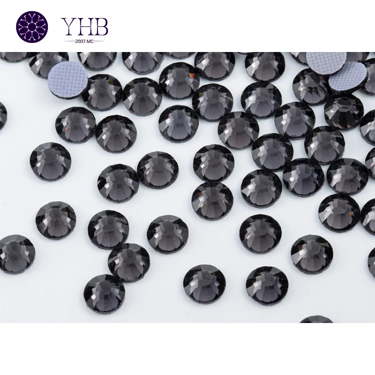 Wholesales DIY Flat Bottom Hot Fix Rhinestones Crystal Glass Beads For Jewelry Making