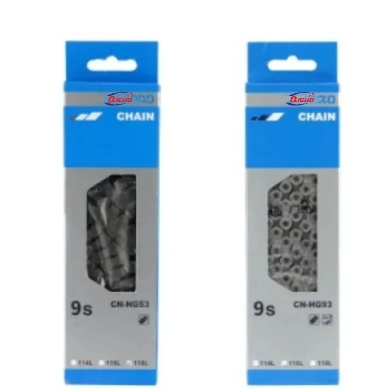 Wholesale Bicycle accessories shuimao bicycle chain 116 link mountain MTB road bicycle chain 8/9/10/11 speed
