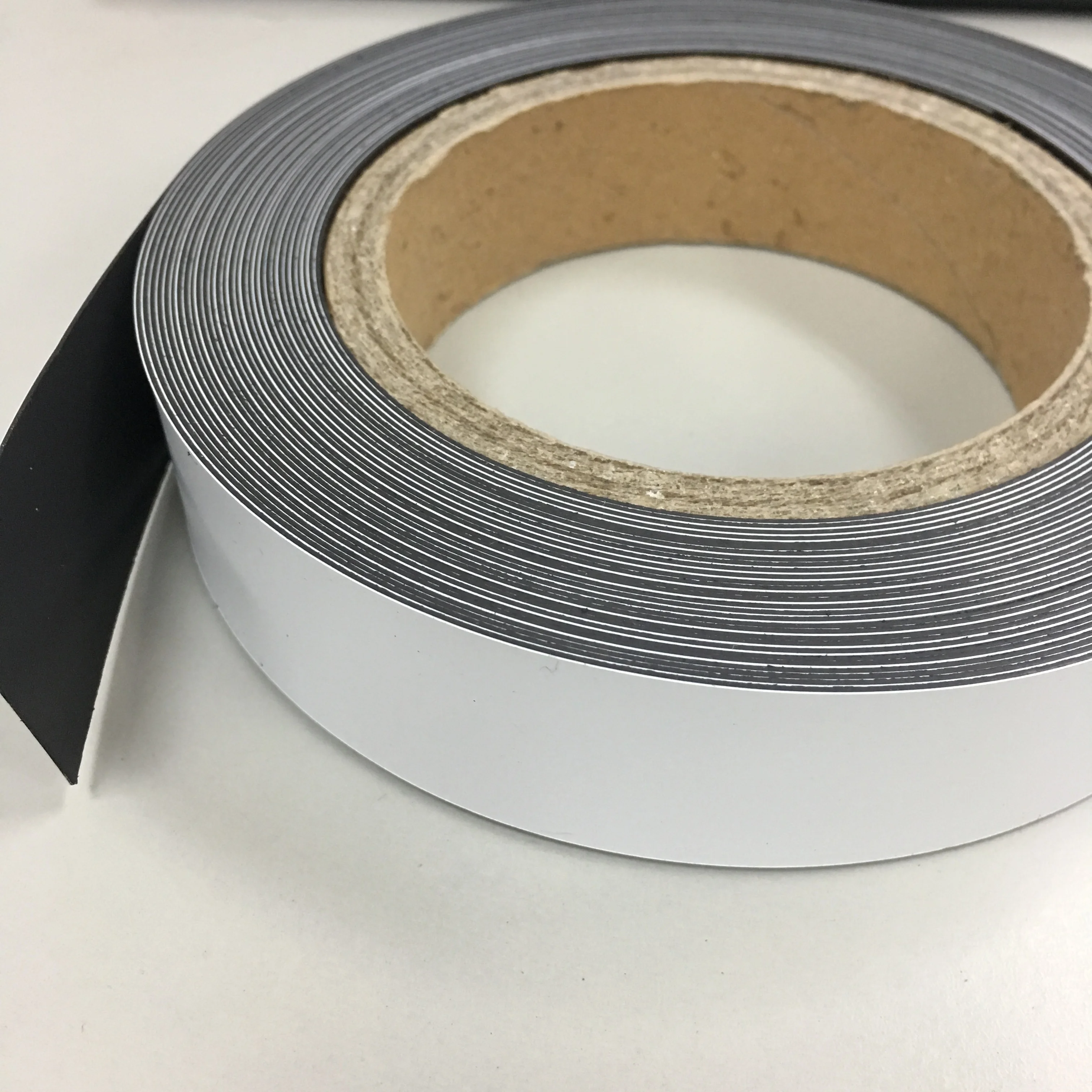 Advanced Custom Double Sided Magnetic Seal Tape Strips Rubber Magnet Strip