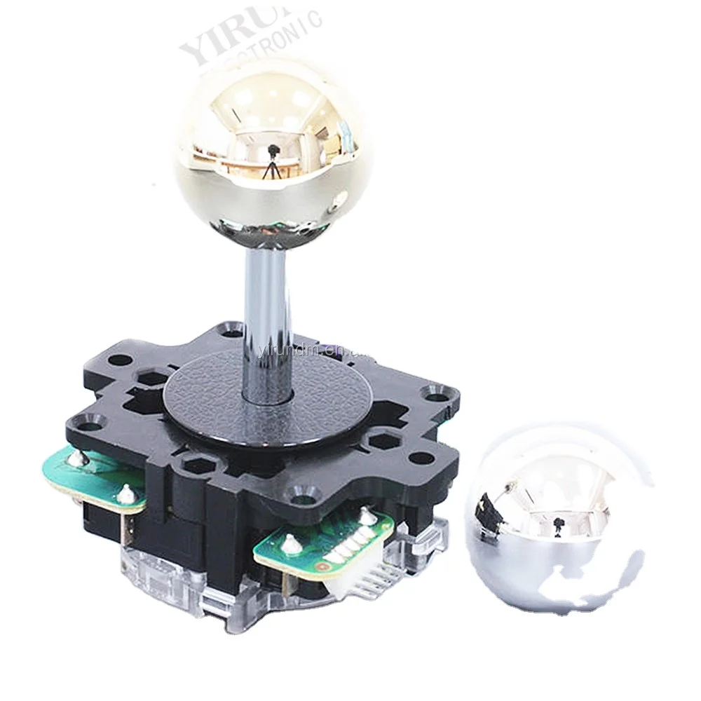 Chrome Plated Silver Joystick Ball Top for SANWA/SEIMITSU Coin Pusher Gold Chrome Alternatives Available