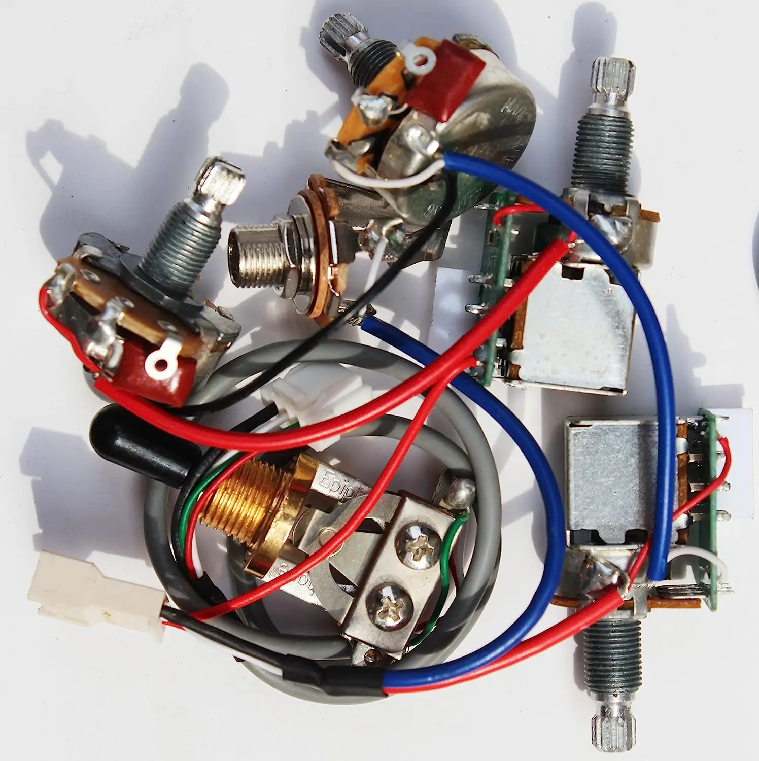 Probucker N and B Pickups with pro Wiring Harness Pots/w 3way Switches for EPI