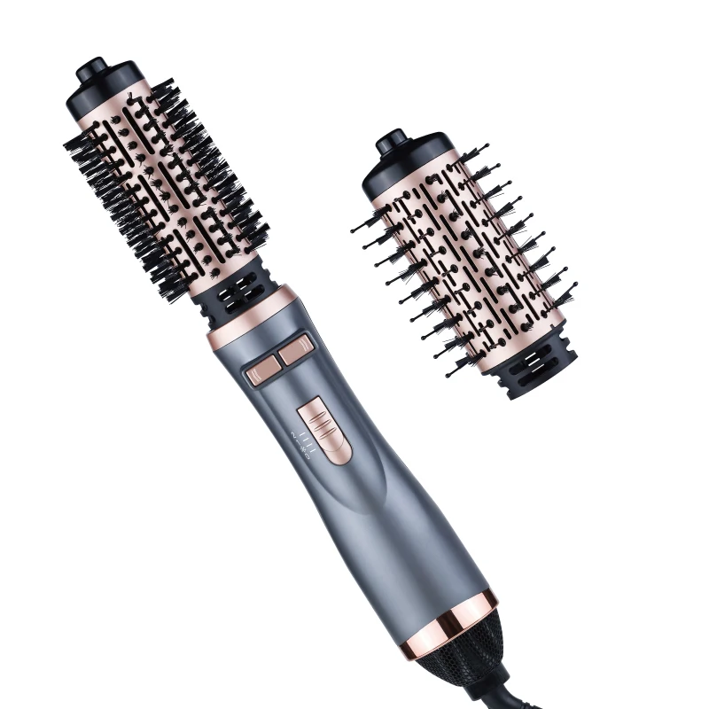 3 In 1 One Step Hot Air Blower Dryer Rotary Brush Hair Curling Iron Thermal Brush Automatic Rotating Electric Hot Comb