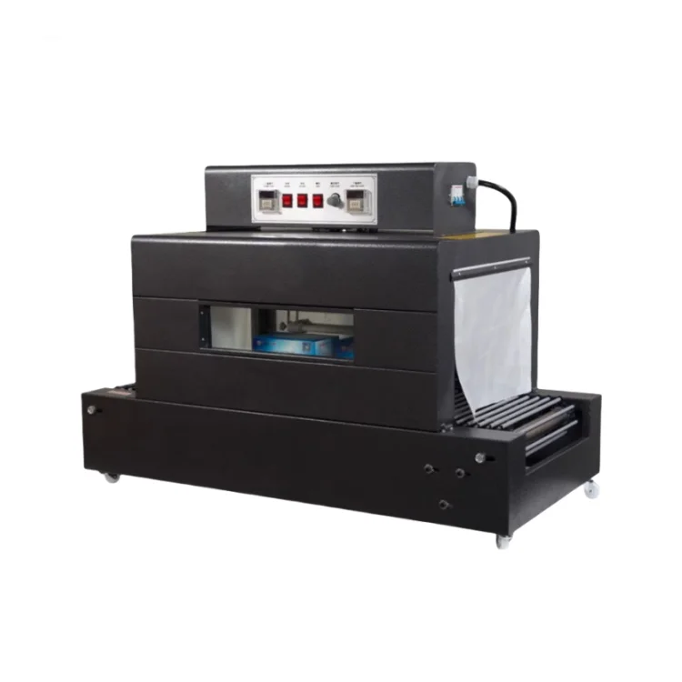 BS-4525LA Automatic Cable Heat Tunnel Shrink Packing Sleeve Label Wrapping Machine For Bottle