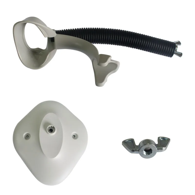 Adjustable Gooseneck Stand Holder for Zebra  LS-2208  Barcode Scanner Reader White