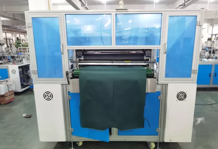 Disposable Medical Uniform Hospital Clothing Doctor Apron Long Sleeve Gown Non-woven Clothing Making Machine