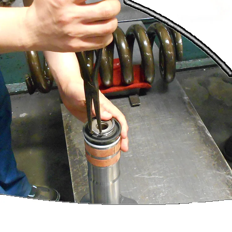 PC200 PC220 Excavator Track Recoil Spring Track Idler Adjuster Digger Excavator Spare Parts