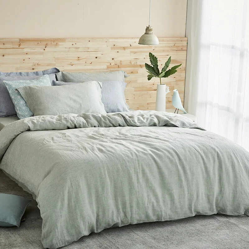 Nice Price Bed Linen 100% Organic Linen Sheets Bedding Set