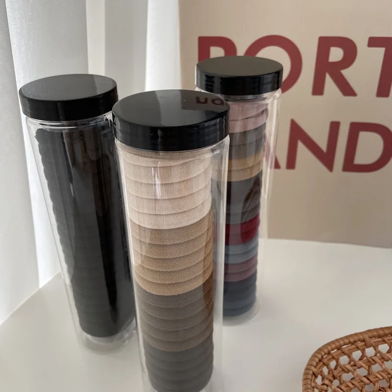 Hot selling seamless rubber band durable does not hurt hair binding rope fashion high elastic hair ties hair accessories