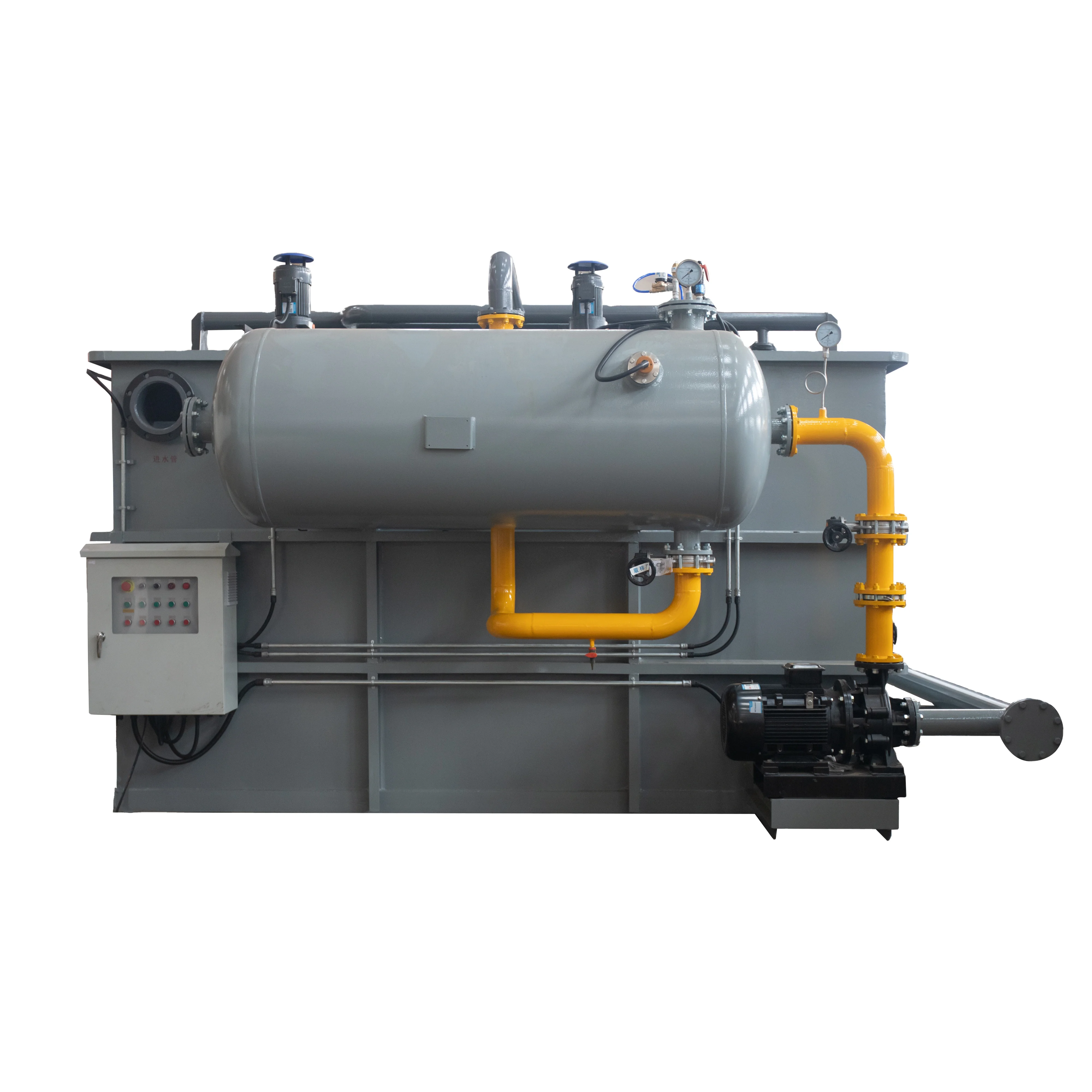 Domestic sewage treatment Dissolved air flotation DAF plants with high SS purifying rate