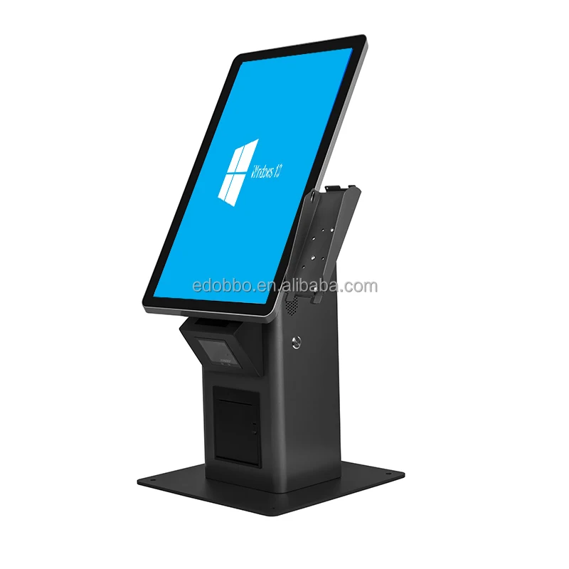 Multifunction 21.5 Inch Digital Information Display All In One Touch Screen Kiosk