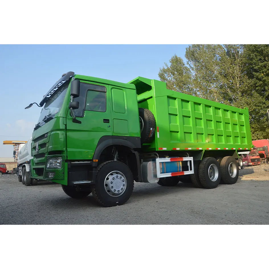 2023 Подержанный китайский Самосвал 6x4 10 колес левый евро 2 самосвал используемый для горных перевозок