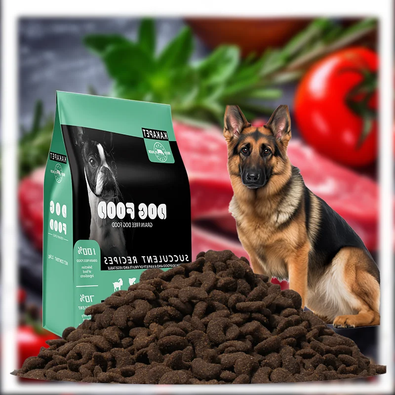 Содержание белка высшей породы 18% -45% в сыпучих кормах для собак 100% белковых собачьих кормов взрослых 20 кг