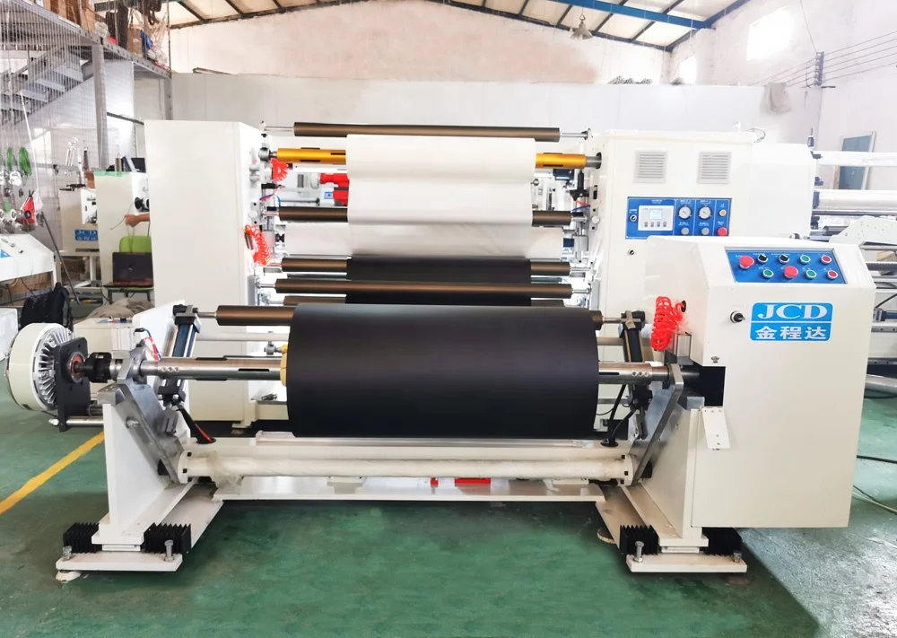 OCA TUP PVC PC Film big roll lamination and slitting machine
