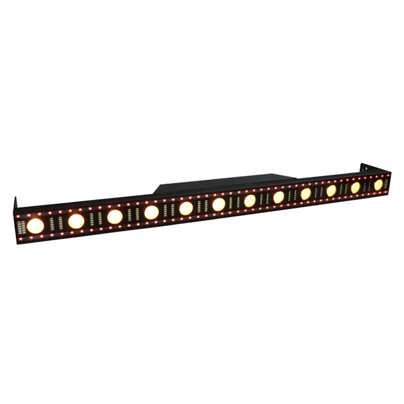 MITUSHOW SMD5050 RGB Pixel Led Bar Light Wireless DMX Strobe Bar LED 12pcs Matrix Pixel Control Bar Lighting