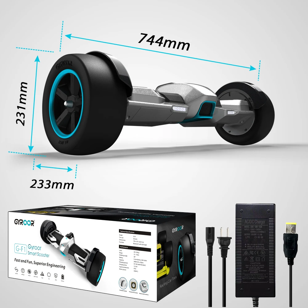 Gyroor The best smart board hoverboard scooter hoverboard Good price of New product