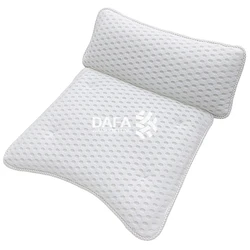 Spa 3D breathable net bath room non-slip bath pillow bath pillow cushion pillow Suction Cup
