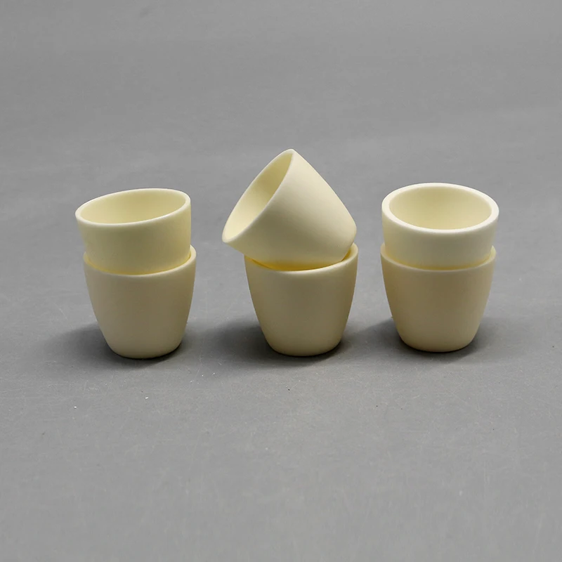 99 High-Quality Alumina Crucible, Arc Corundum Crucible, Ceramic Crucible