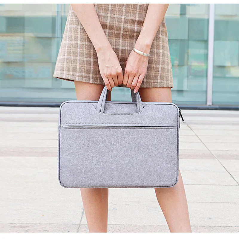 FULIYA Multi Colors Fashion Office Computer Handbag Lightweight Waterproof Portable Laptop Briefcase Women