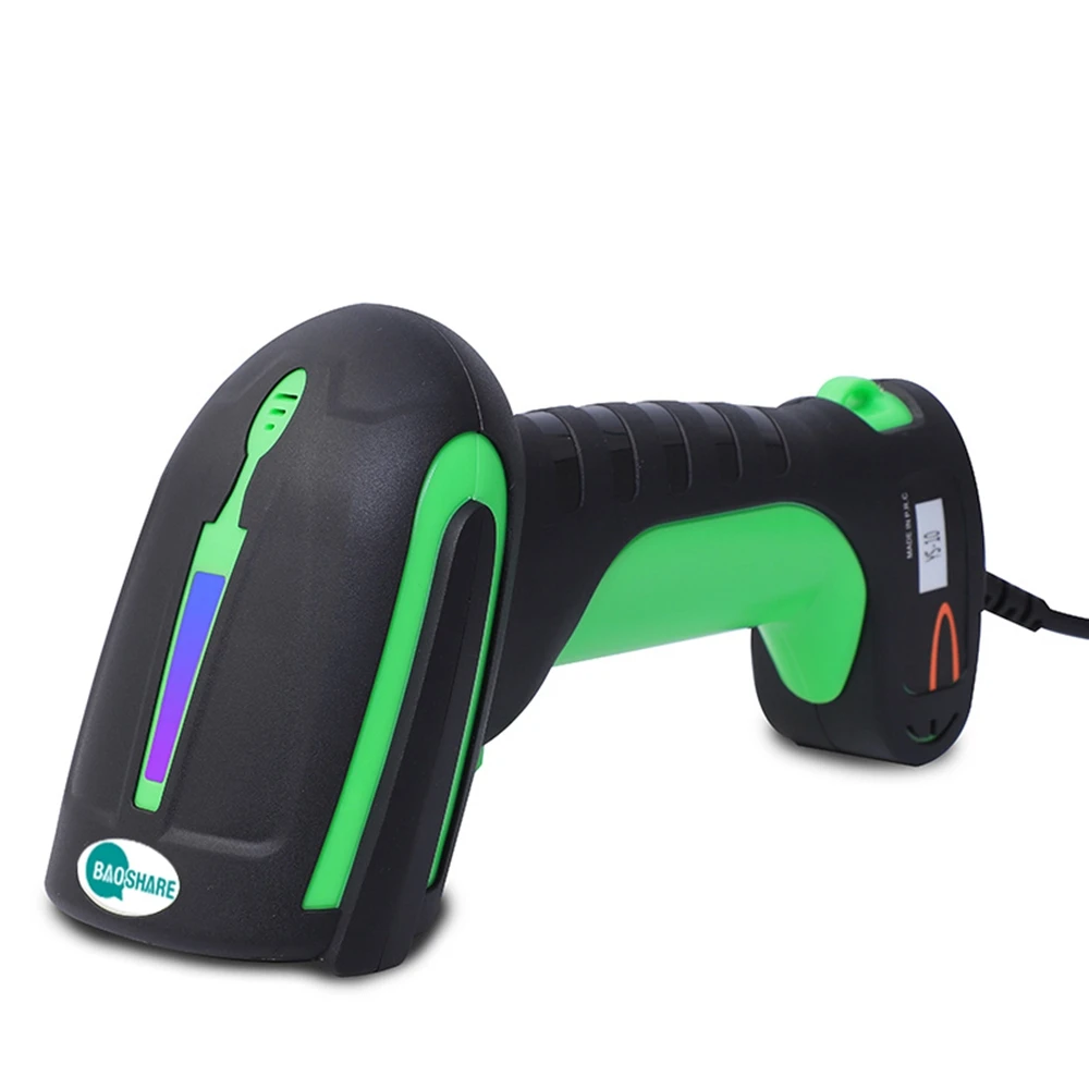 Industrial IP65 Warehouse Scanner Handheld Wired 1D Laser Portable Barcode Scanner