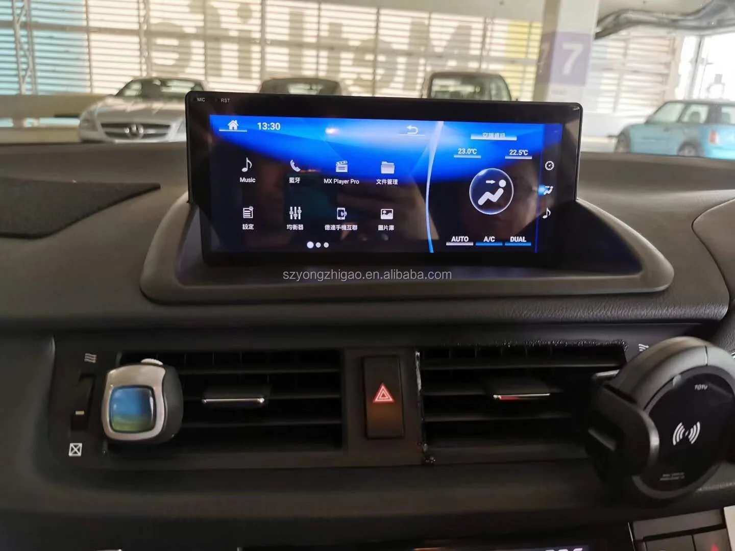 YZG 10.25" 8 Core Android 9.0 Carplay Multimedia Car Gps Navigation DVD Player Used for Lexus CT200 2011-2017(RHD)