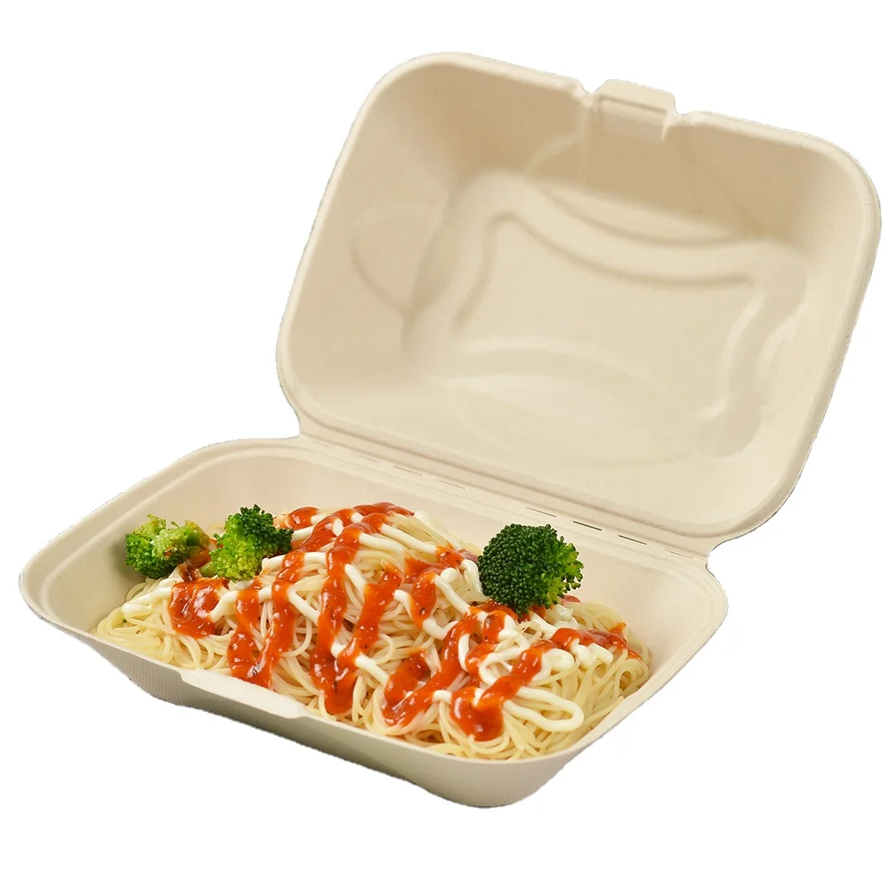 Оригинальный биоразлагаемый пищевой контейнер для еды на вынос