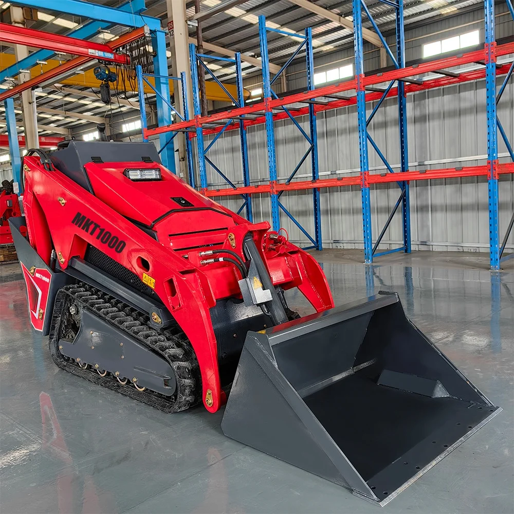 Mini Crawler Skid Steer Loader 1.5 ton With Diesel EPA/CE Engine