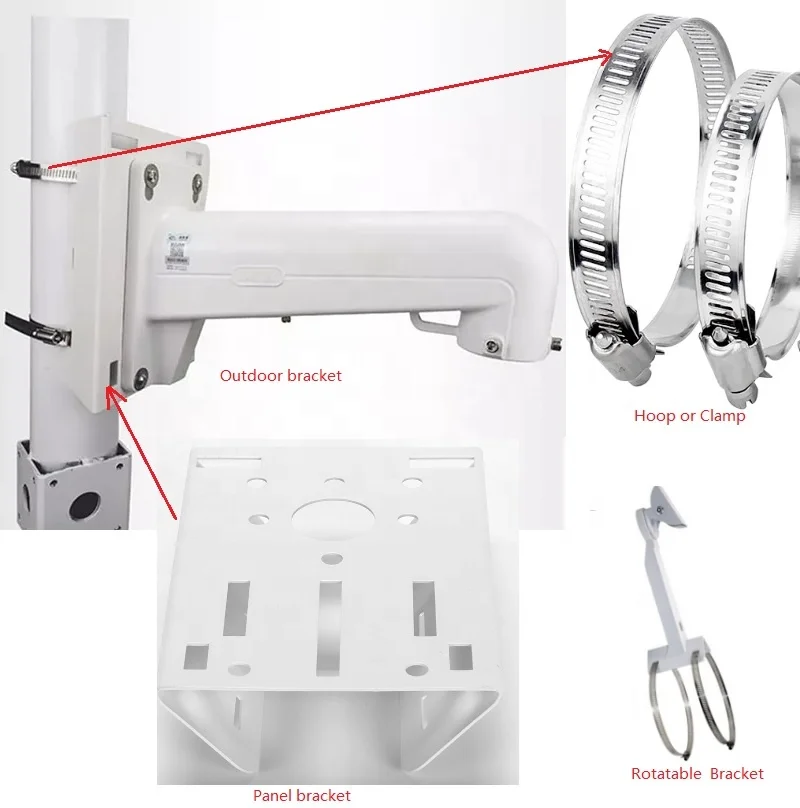 Heat resistance stainless steel Flexible Air Duct Hose Clamps Throat Hoop