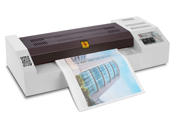 Guangzhou Economic A3A4 Dual-use Automatic Hot and Cold Pouch Laminator Desktop Photo File Laminating Machine