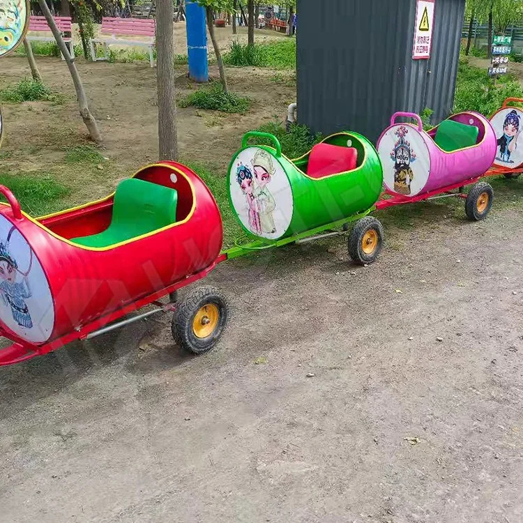 Amusement Park Rides Christmas Mini Trackless Train Musical Train For Shopping Mall