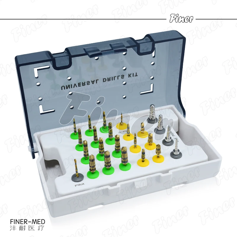 Multi-functions drills kit Osseodentification Drills Kit for dental implantation